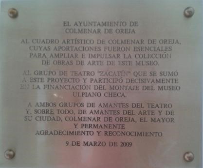 Placa ayuntamiento